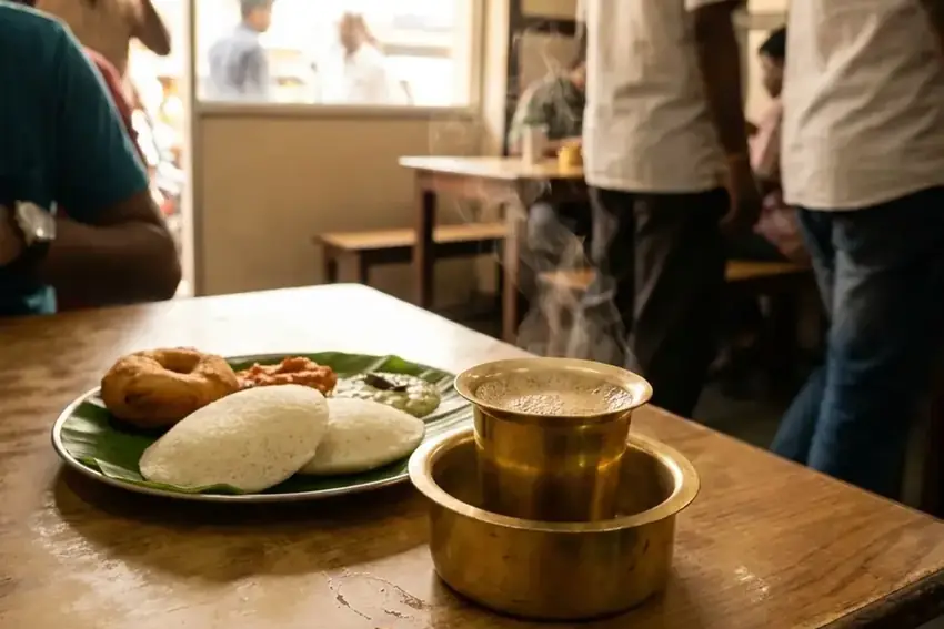 Chennai filter coffee shop