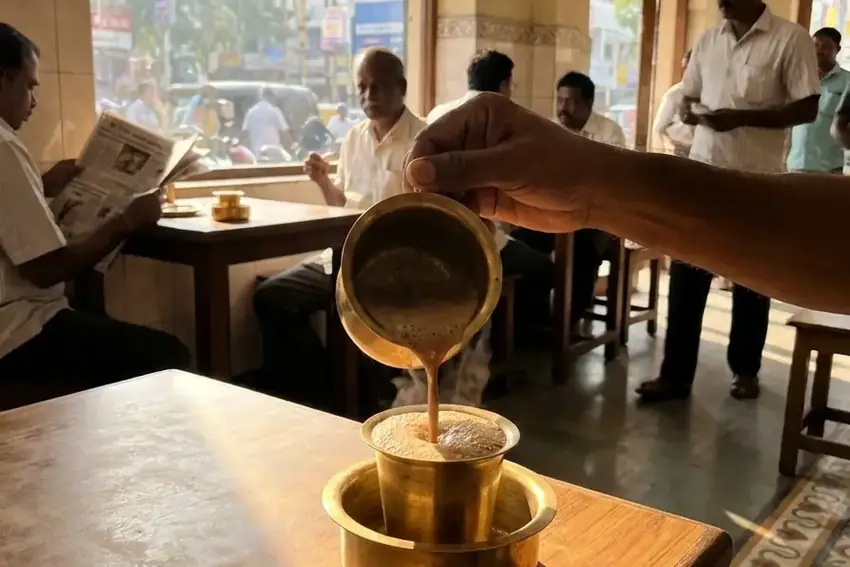 Chennai filter coffee shop