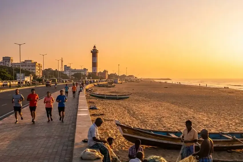 Marina Beach Chennai