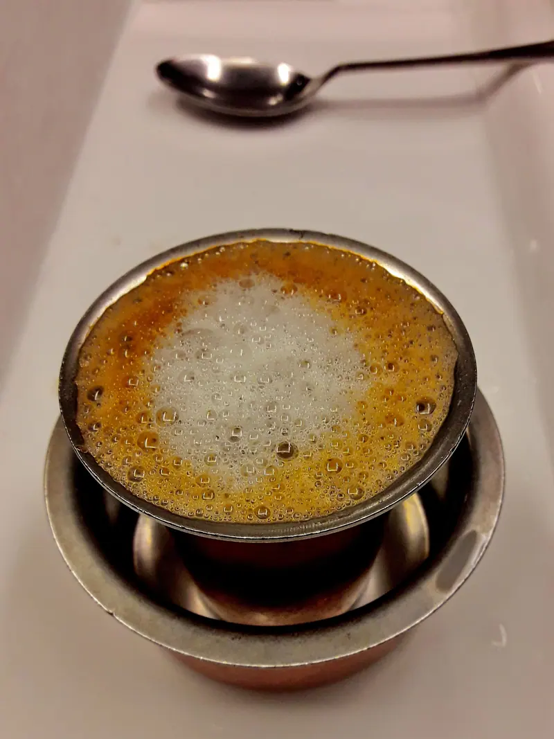Filter kaapi Sangeetha Chennai