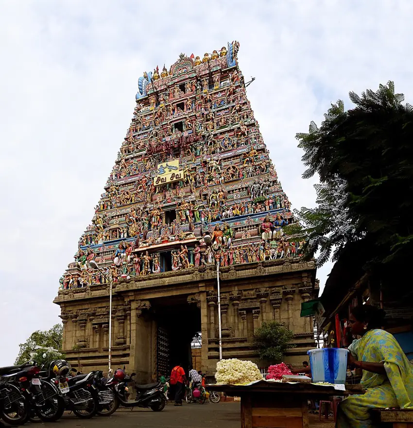 Kapaleeshwarar Temple facade, Mylapore